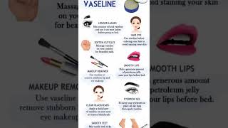 Beauty Tips Vaseline Benefits [upl. by Enylcaj]