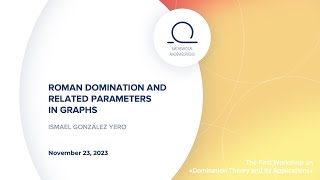 Roman domination and related parameters in graphs [upl. by Huxley]