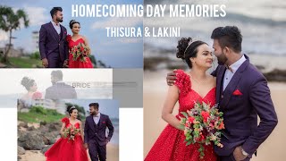 Thisura amp Lakini Homecoming Day Memories Cinematography  Vidura Wijerathne [upl. by Tedi]