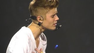 Justin Bieber  You Got It Bad Acoustic  Izod Center 110912 HD [upl. by Stilu]