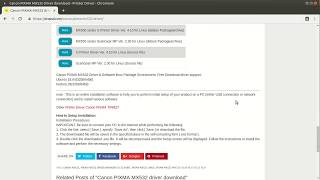 Canon PIXMA MX532 driver [upl. by Aidin]
