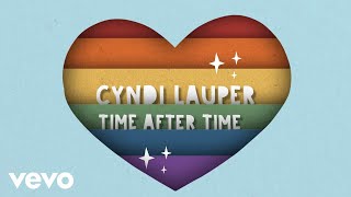 Cyndi Lauper  Time After Time Official Lyric Video [upl. by Ahseket]