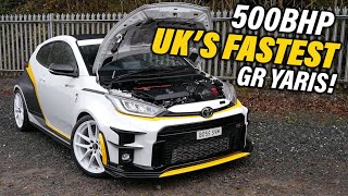 The UKs FASTEST 500BHP Toyota GR Yaris [upl. by Amias]