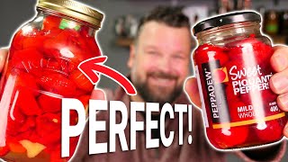 Pickled Peppadew Recipe BETTER than store bought [upl. by Dolhenty876]