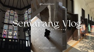 SEMARANG VLOG  A few days in Semarang Visiting Lawang Sewu Kulineran Wajib di Semarang [upl. by Lamak301]