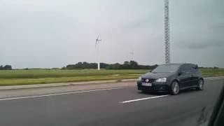 BMW 535D E60 390hp JS PERFORMANCE by MPE VS Golf 5 GTI 350hp [upl. by Akemeuwkuhc]