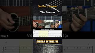 The Reason  Hoobastank  EASY Guitar Lessons TAB for Beginners  Guitar Tutorial [upl. by Liane]