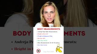 Andreja Pejic body Statistics ytviral ytshortsvideo [upl. by Teddman964]