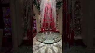 ✨ Stunning Christmas Tree Chandelier – A Magical Holiday Masterpiece 🎄💡christmasdecor [upl. by Yddur]