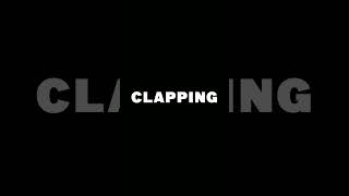 Clapping Sound Effect  Copyright Free shorts [upl. by Ellenrahs]