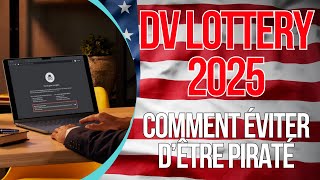 Dv lottery 2025  Comment Verifier Son Résultat Discrètement Dans Un Cyber [upl. by Namolos]