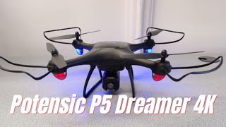 Flight Test Potensic P5 Dreamer Mini Drones with Camera for Adults 4K FPV RC GPS Drone 5G WiFi [upl. by Orferd]