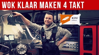 4 TAKT SCOOTER WOK KEURING KLAAR MAKEN  VOL GAS MET JOEY [upl. by Puttergill]