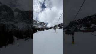 Le facili piste da sci di Colfosco altabadia colfosco dolomitisuperski superski [upl. by Merilee]