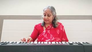 Innastu Bekenna Hrudayakke RamaKannada Devotional Song on Keyboard  mangala999 [upl. by Atinal]