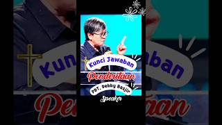 KUNCI JAWABAN PENDERITAAN ADALAH  debbybasjir imanuelblessed motivation debbybasjirtv shorts [upl. by Anitsirhcairam]