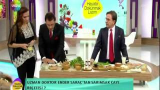 Ender Saraç  Zayıflatan Sarımsak Çayı Tarifi [upl. by Noslen]