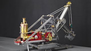 Meccano Steam Excavator SM 19a [upl. by Xavier]