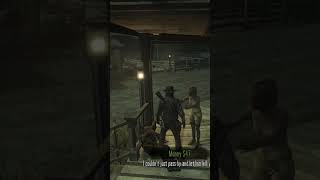 John Martson saving Girl reddeadredemption johnmarston reddeadredemtion2 gtx1650 [upl. by Negaem]