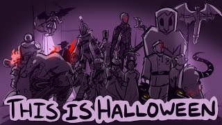 quotTHIS IS HALLOWEENquot  A SUPERHERO OC ANIMATIC [upl. by Acinaj]