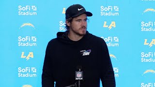 Justin Herbert Postgame Press Conference vs Bengals  LA Chargers [upl. by Diannne]