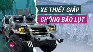 Quân đội điều xe thiết giáp quotkhủngquot trực chiến chống bão và ngập lụt tại miền Trung  VTC Now [upl. by Ennovi856]