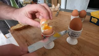 EASY SOFT BOILED EGG IN THE AIR FRYER DELICIOUS [upl. by Naillik286]