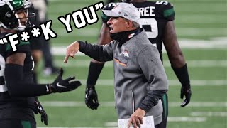 Vic Fangio Curses at Adam Gase Refuses to Shake Hand [upl. by Nievelt182]