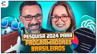 SALÃRIOS DE PROGRAMADORES EM 2024  PARTICIPE DA PESQUISA SALARIAL 2024 DO CÃ“DIGO FONTE TV [upl. by Snilloc]