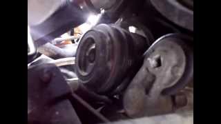 Part 2 of 3 Serpentine and AC Belt Replacement 2000 Chevy Suburban 1500 [upl. by Yelnats]