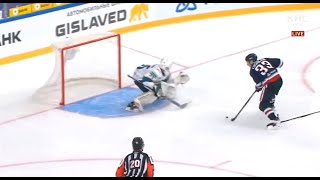 Yevgeni Volokhin Makes Some Big Saves in KHL Debut  Highlights 102424 [upl. by Sessilu]