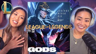 League of Legends WORLDS Anthem Cinematics Reaction Legends Never Die Phoenix Gods amp more [upl. by Rizzi579]