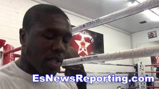 khan vs brook andre berto breaks it down  EsNews [upl. by Ikkin89]