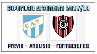 Atletico Tucuman Vs Chacarita Jrs  Superliga Argentina  Fecha 3  Previa del partido y Formaciones [upl. by Conrad]