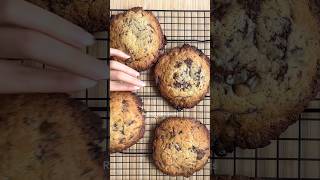 Recette cookies géants 🍪 recette cookies patisserie gateau dessert recettefacile [upl. by Uriisa14]