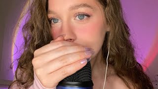 ASMR  Repeating Tingly Trigger Words  Hand Movements 💜 [upl. by Engen115]