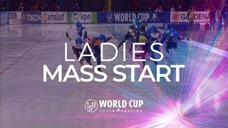 Irene Schouten NED  1st place Ladies Mass Start  World Cup Tomaszów 2019  SpeedSkating [upl. by Hareenum420]