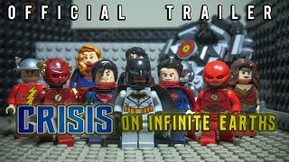 LEGO Crisis On Infinite Earths  TRAILER Brickfilm [upl. by Ssenav]