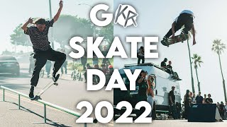 GO SKATE DAY 2022  Keen Ramps x iDabble Long Beach Hill Bomb [upl. by Brink]