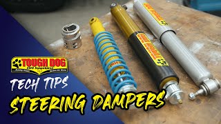 Tough Dog Tech Tips Steering Dampers [upl. by Narik]