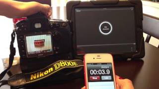 Nikon D800E  Eye fi 16GB Pro X2 Class 10  New iPad Retina Display speed test [upl. by Oedama]