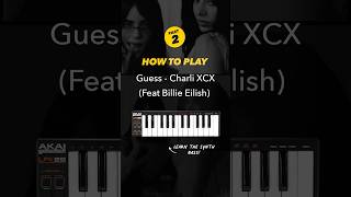 Learn How to Play Guess by Charlie XCX feat Billie Eilish Part 2  Bridge 💥 [upl. by Atorod]