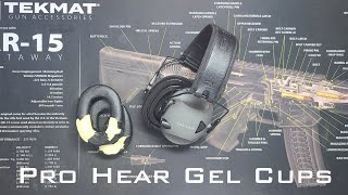 Pro Hear Gel Cups Install  3M Peltor Sport Rangeguard [upl. by Eralc828]