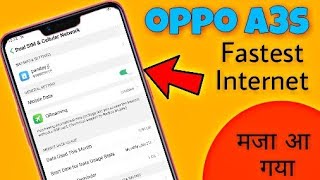 oppo a3s mobile fastest internet use  fast internet in oppo a3s  NAVEEN TOMAR CREATION [upl. by Asiaj70]