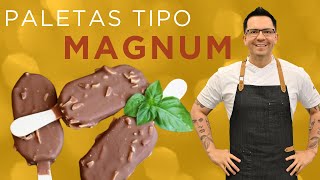 Paletas estilo MAGNUM perdonen pero mejores que las originales [upl. by Trevor]