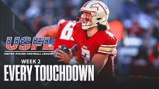 USFL Every touchdown in Week 2  USFL Highlights [upl. by Bianka488]