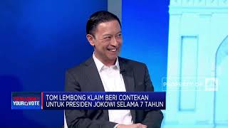 Namanya Sering Disebut Gibran Tom Lembong Rindu Mungkin Ya [upl. by Eerahs]