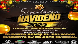 Simulacro Navideño Bailable Mix 🎄 Humberto Dj 🎉 Power The Beats [upl. by Nivlem]