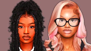 THE BEST FEMALE CC FOLDER  CC Folder amp Sims Download  Sims 4 Create a Sim [upl. by Olson195]