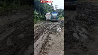 Mizoram gadi chalane ka rastamizoramoffroadingtrucktrendingviralshorttravelsahiddrivinglife [upl. by Gay]